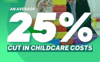 Childcare Cost Reductions – Dept response to query